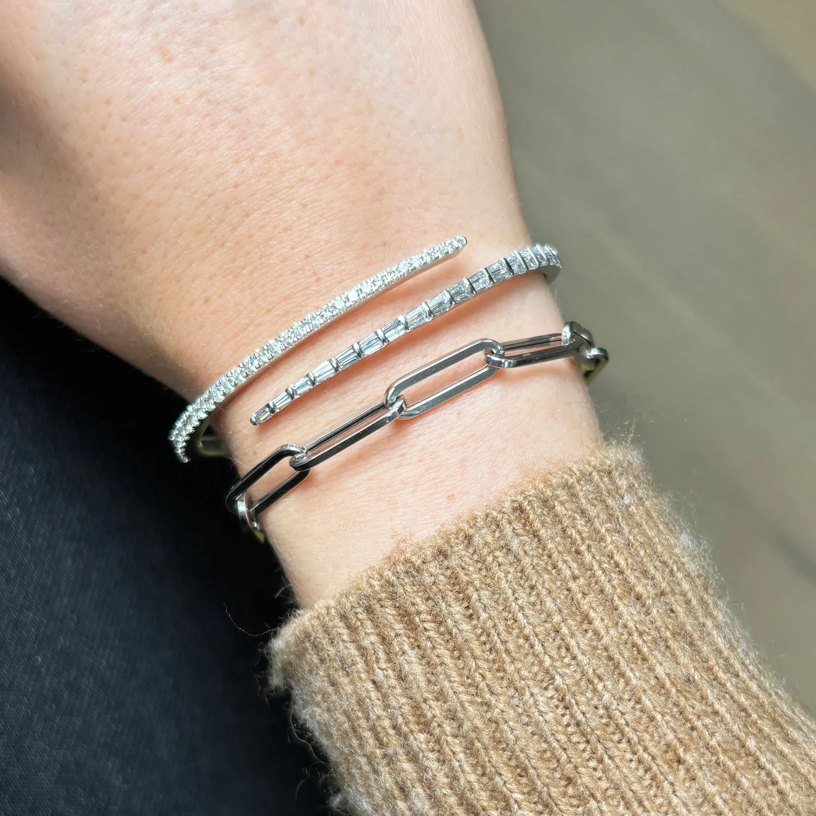 Extra Large Paperclip Bracelet