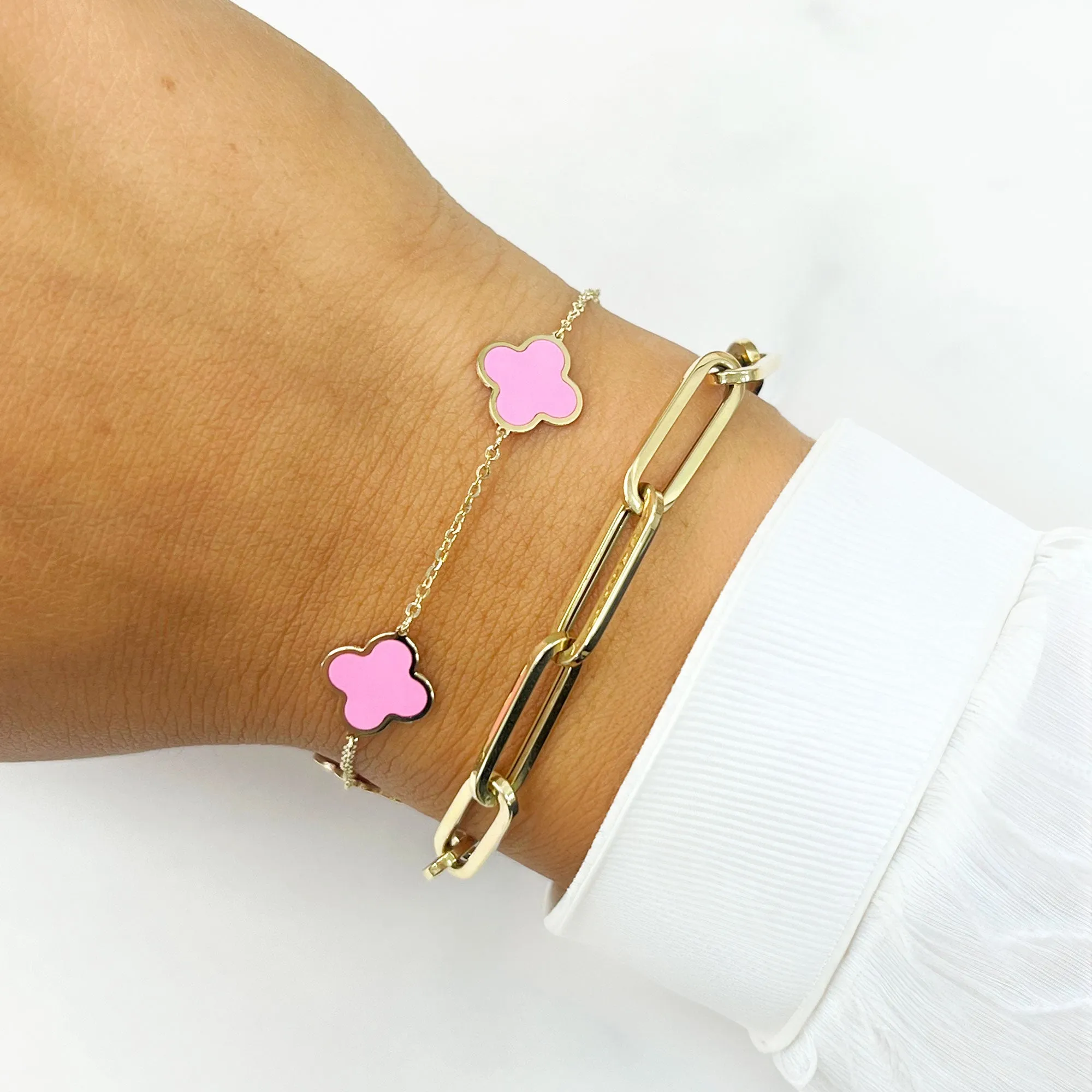 Extra Large Paperclip Bracelet