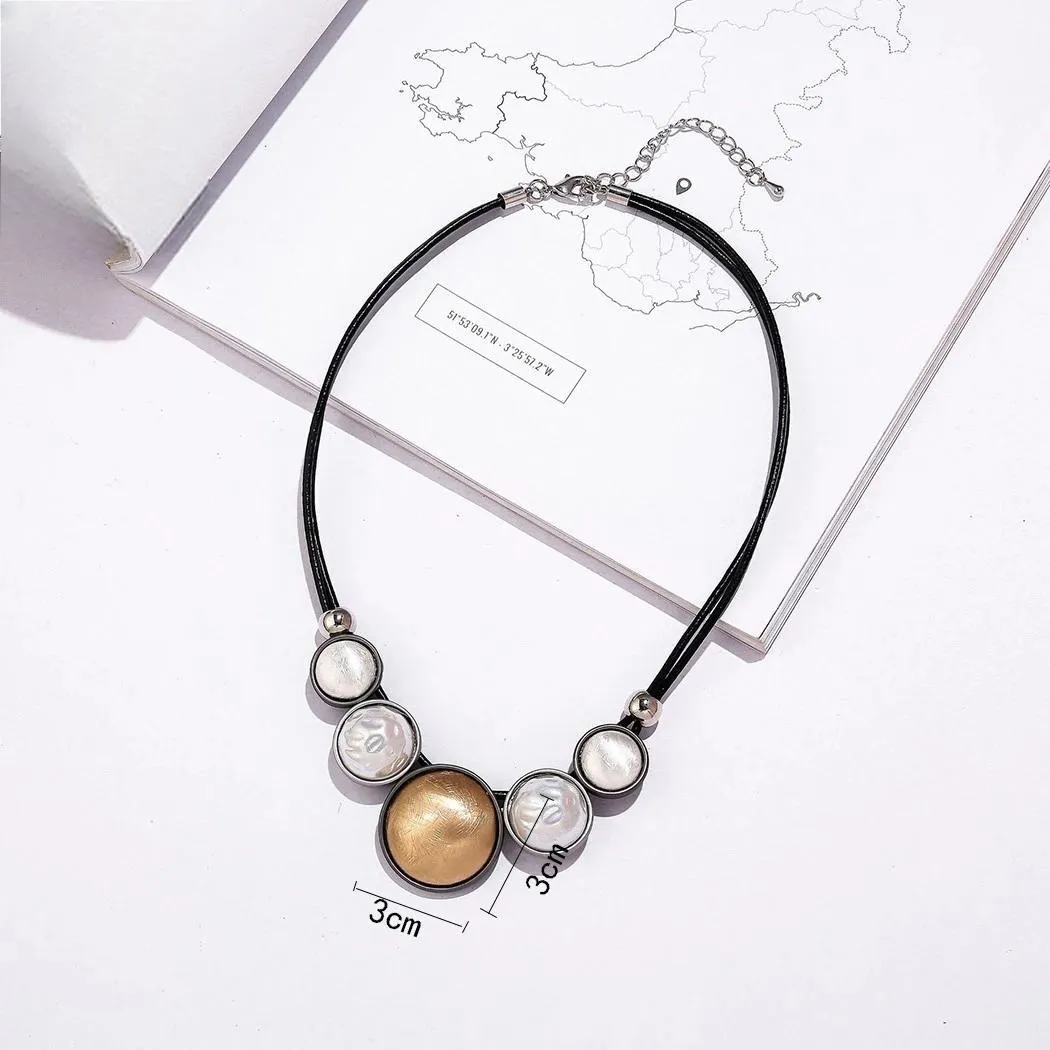 Fashion Neck Chokers Necklace Chains Suspension Pendant Costume Jewelry for Women