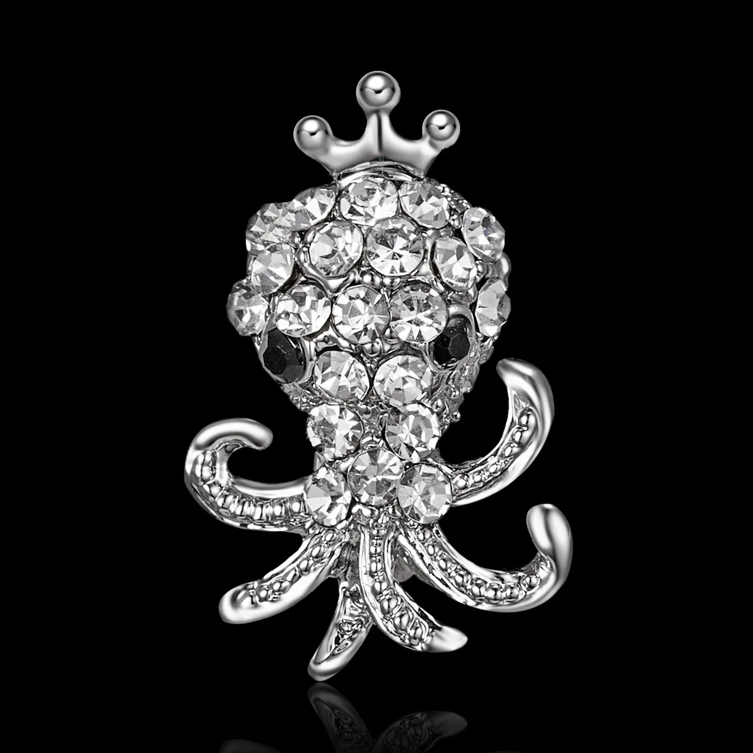 Fashion  Owl Crystal Rhinestones Brooches Antique Brooch