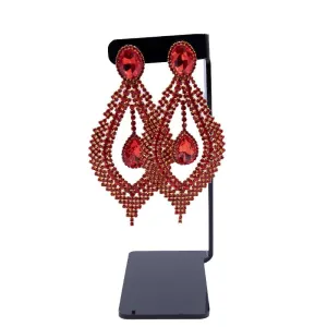 Fearless and Festive Rhinestone Earrings (2 Colors)