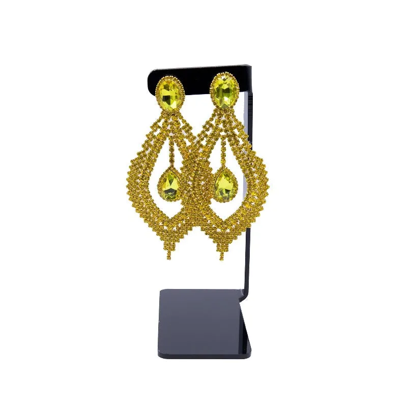 Fearless and Festive Rhinestone Earrings (2 Colors)