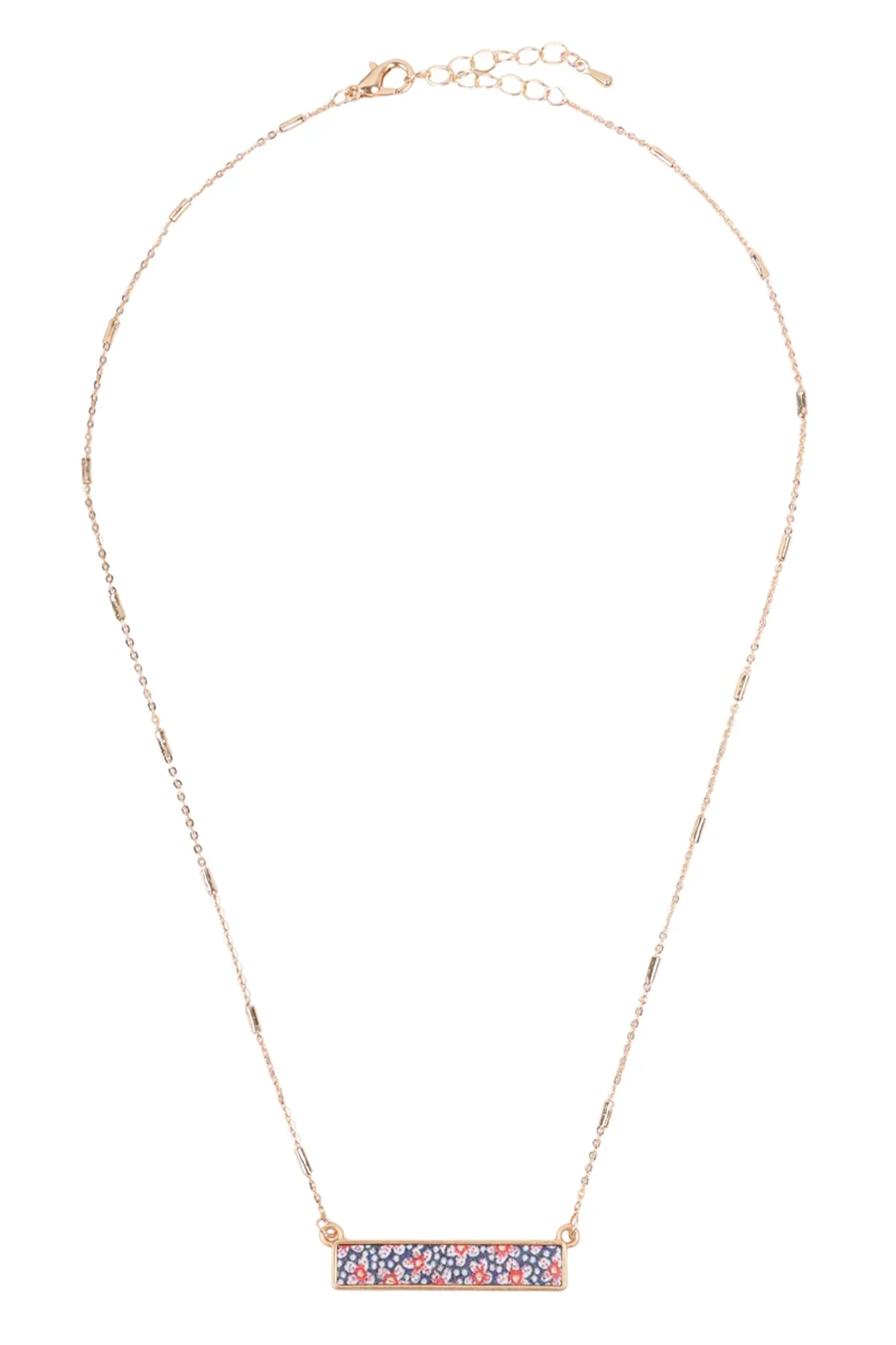 FLORAL PENDANT NECKLACE