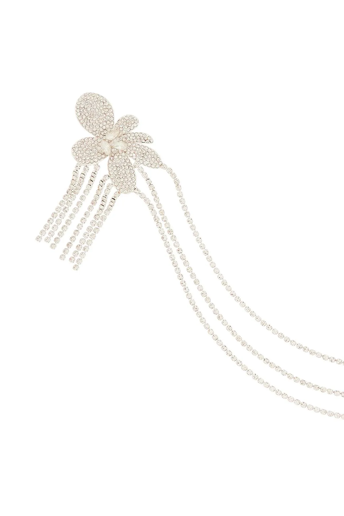 flower crystal pin