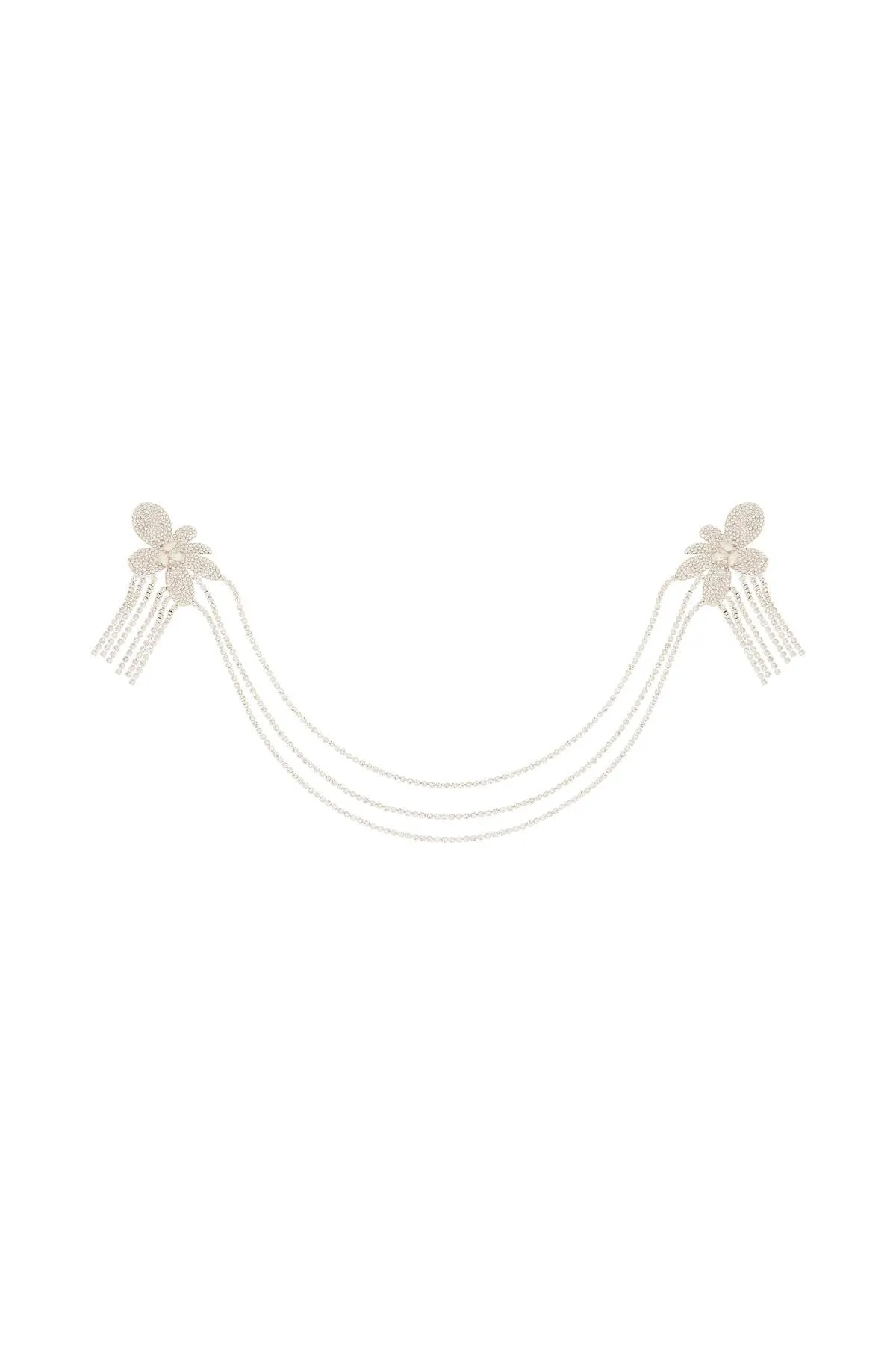 flower crystal pin
