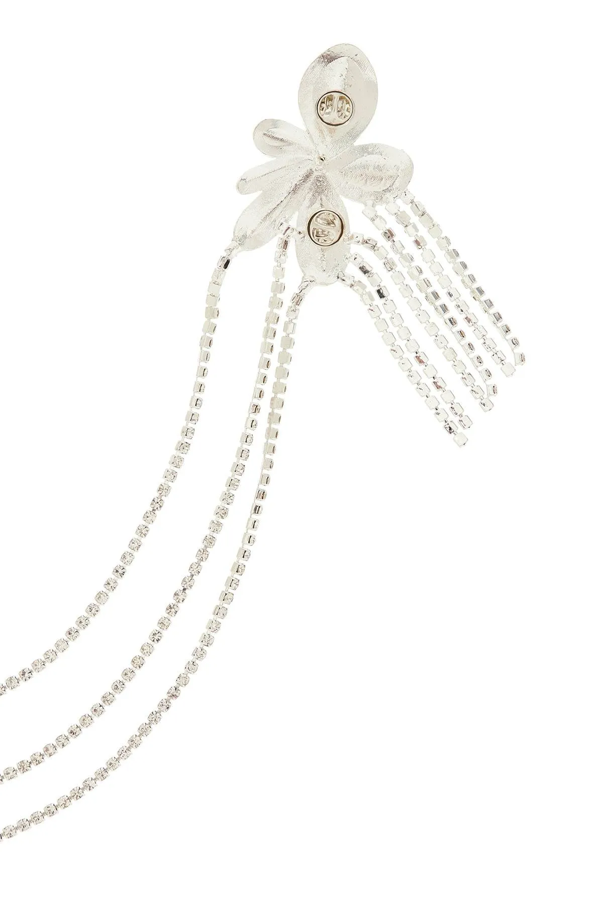 flower crystal pin