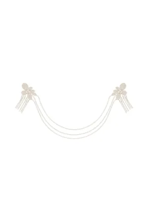 flower crystal pin