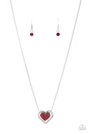 Game, Set, MATCHMAKER Red Paparazzi Necklace