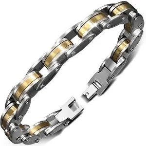 Gold Bike Buckle