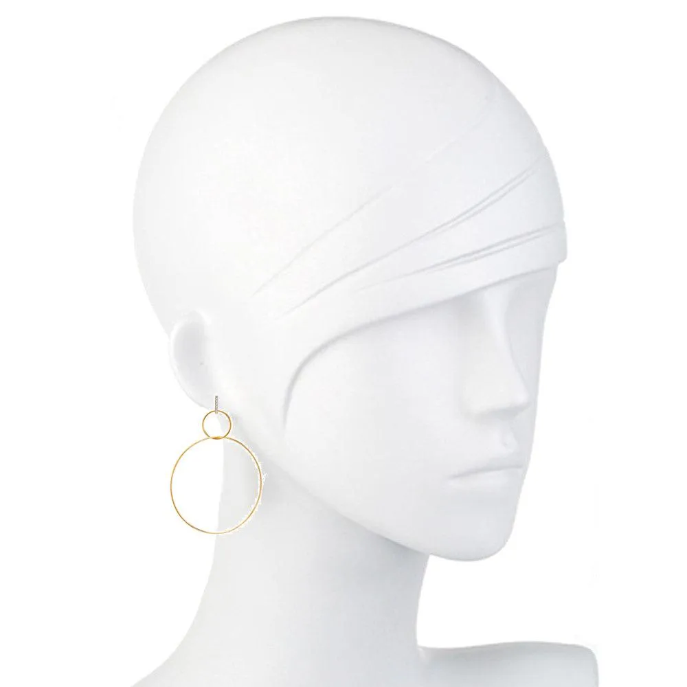 Gold Hoop Earrings
