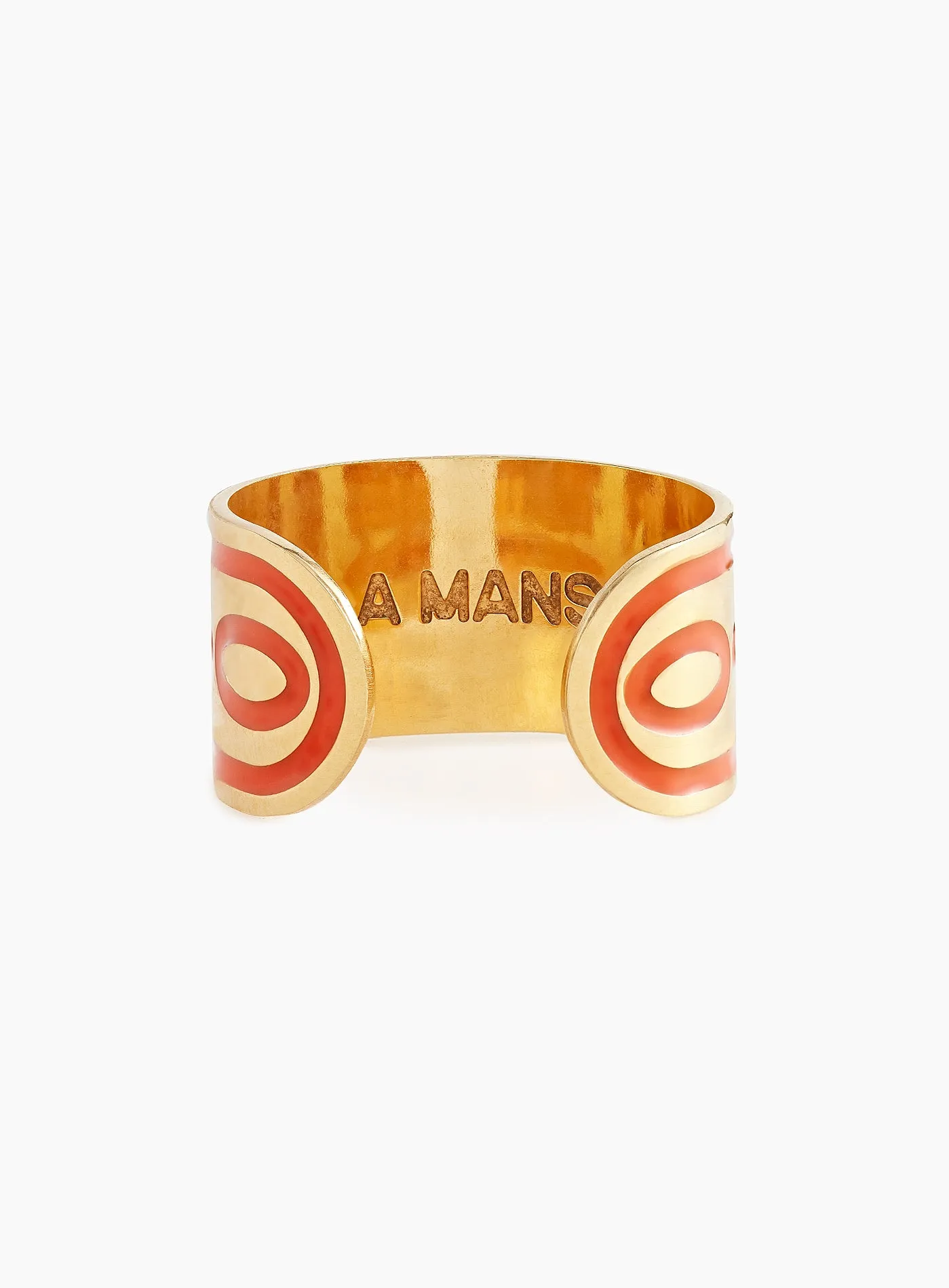 Goldie Orange Emanem Ring