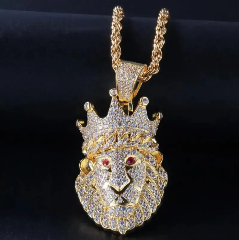 Gothic Lucifer Satan Bullhead Pendant Necklace