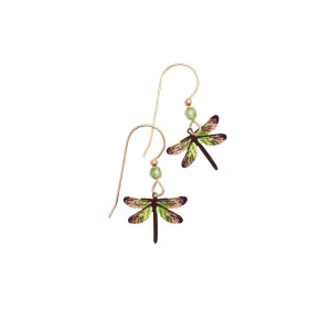 Green With Envy Dragonfly Dreams Earrings
