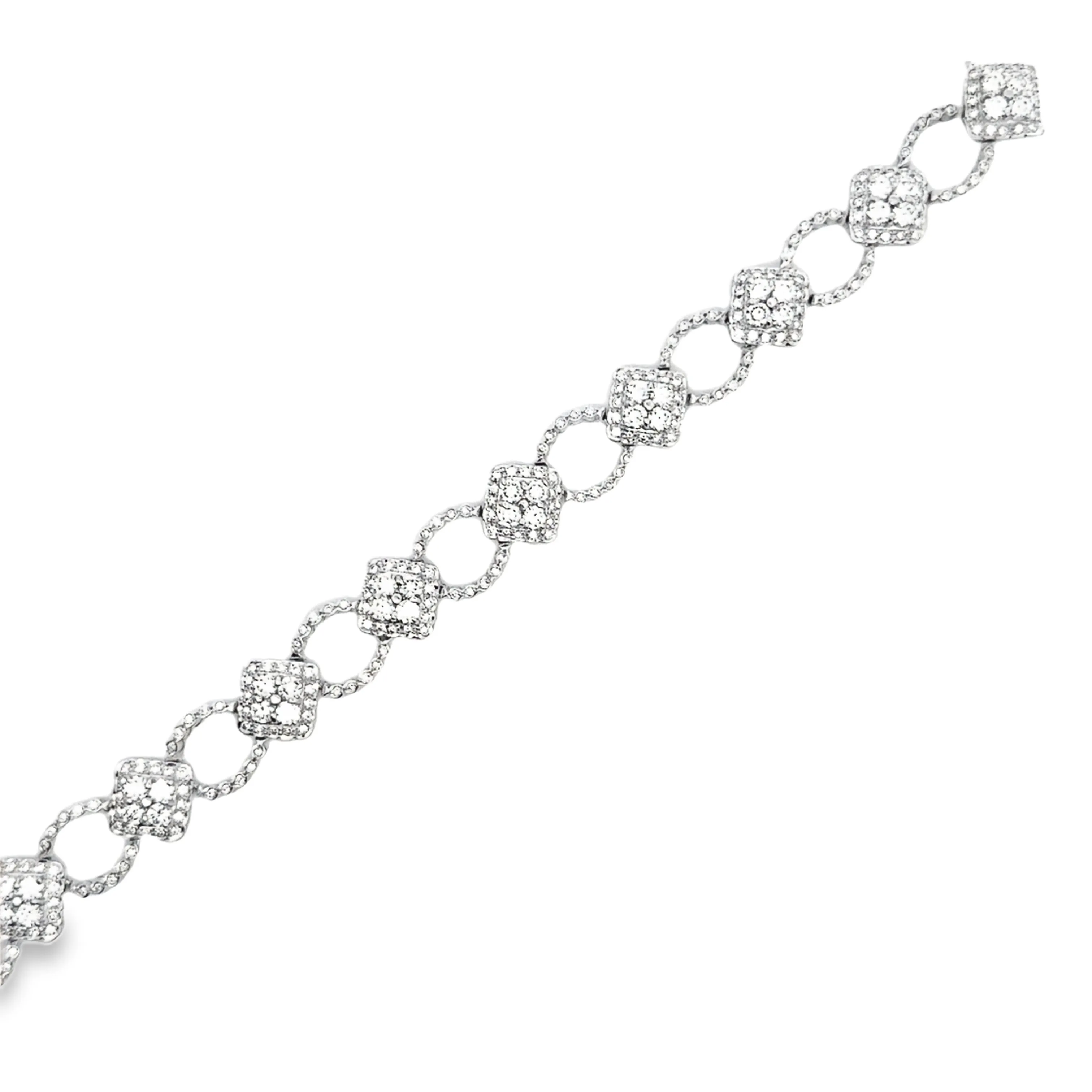 Gregg Ruth Fancy Link Diamond Bracelet