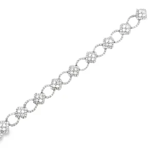 Gregg Ruth Fancy Link Diamond Bracelet