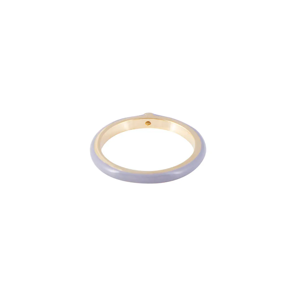 GREY ENAMEL STACKER