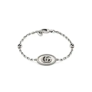 Gucci Silver GG Marmont Bracelet