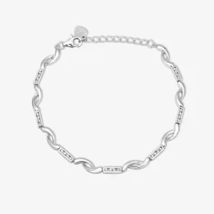Handcrafted Crescent 925 Sterling Silver Moon Bracelet