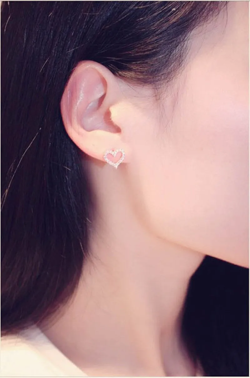 Heart-shaped  Studs