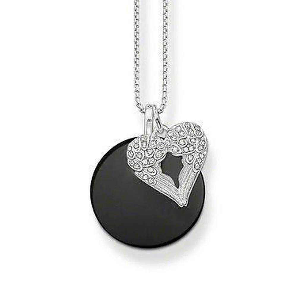 Hematite Pendant Disc