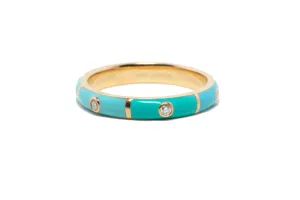 Icarus Enamel Ombré Ring