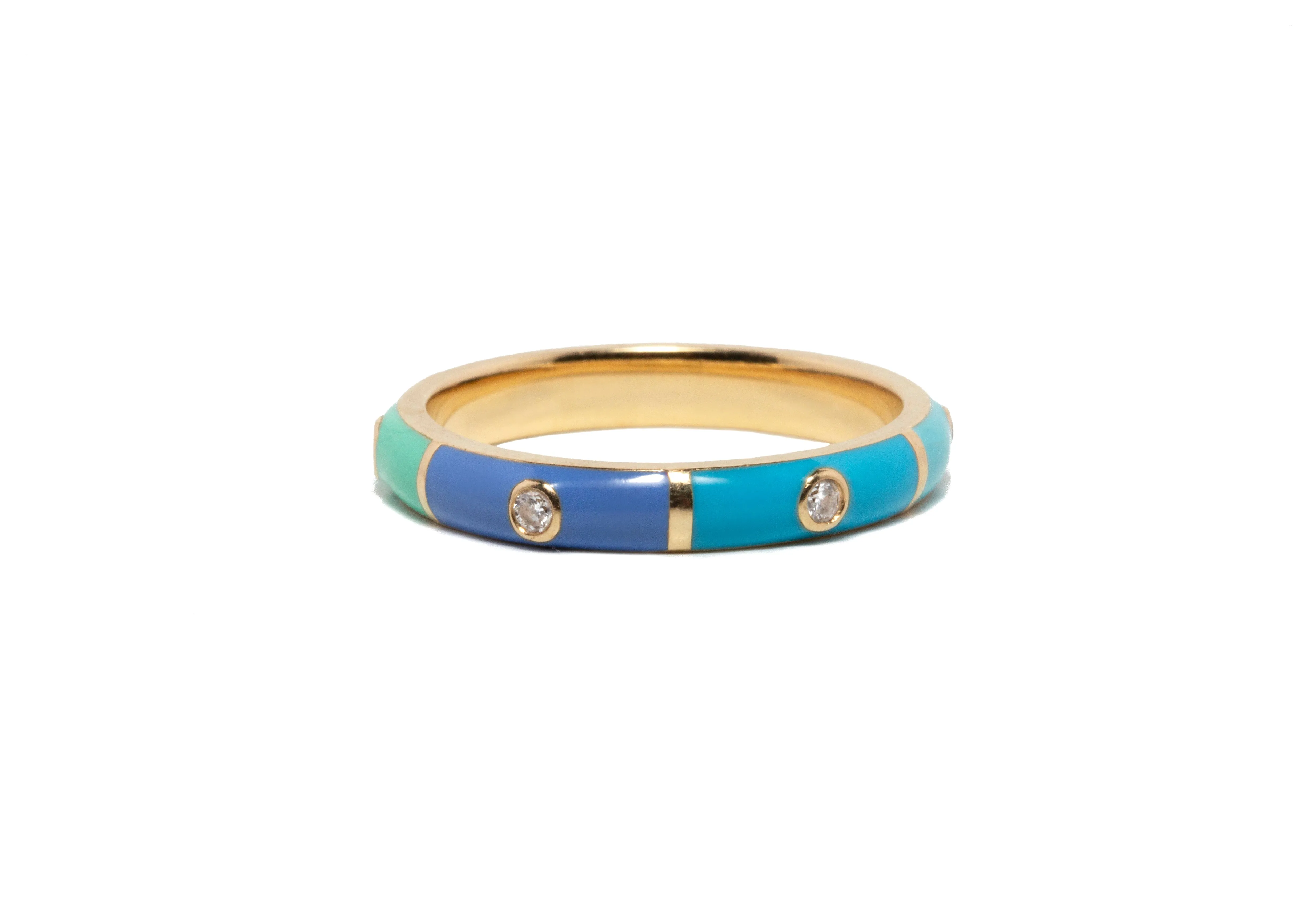 Icarus Enamel Ombré Ring