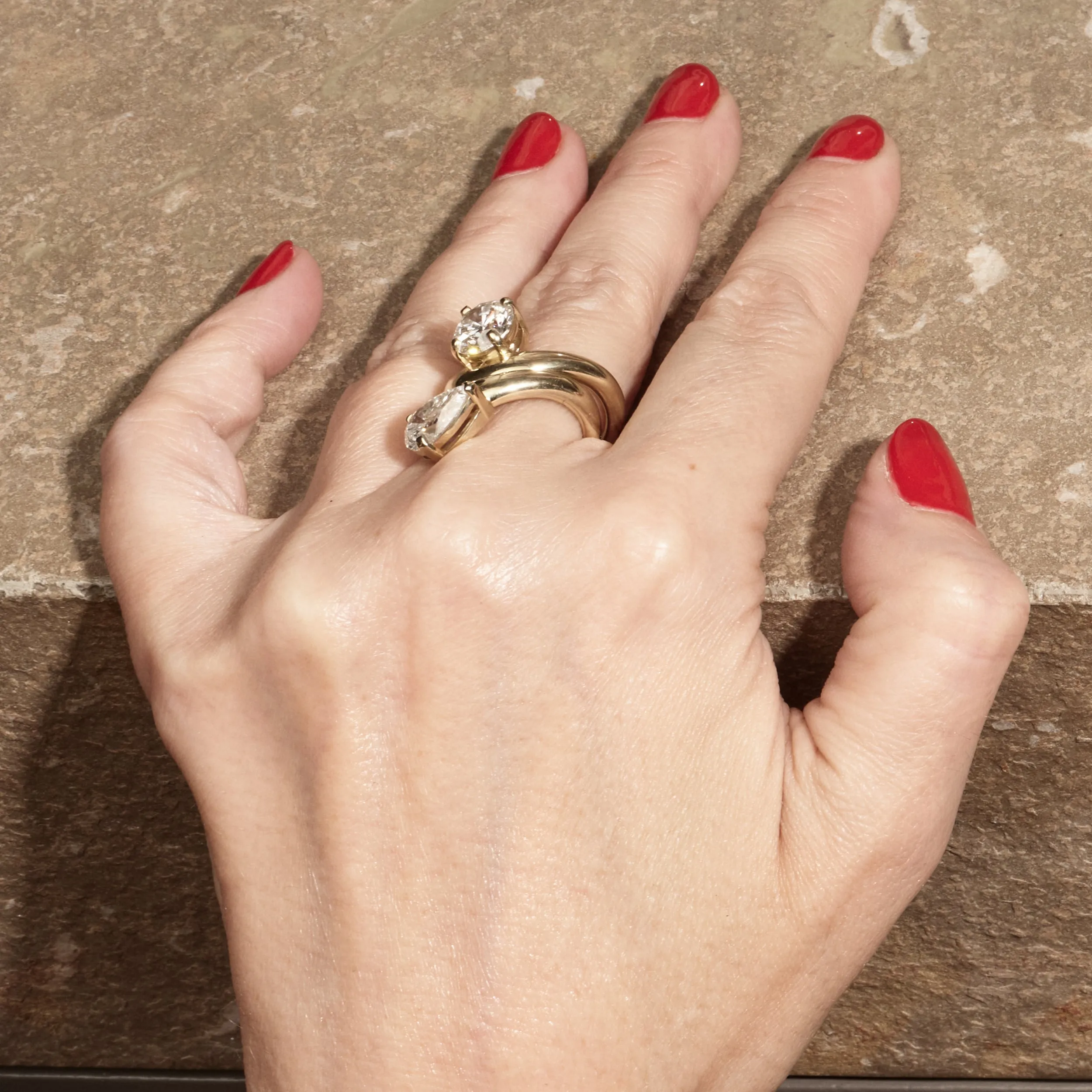 IN STOCK Cloud Round Ring - Size 6