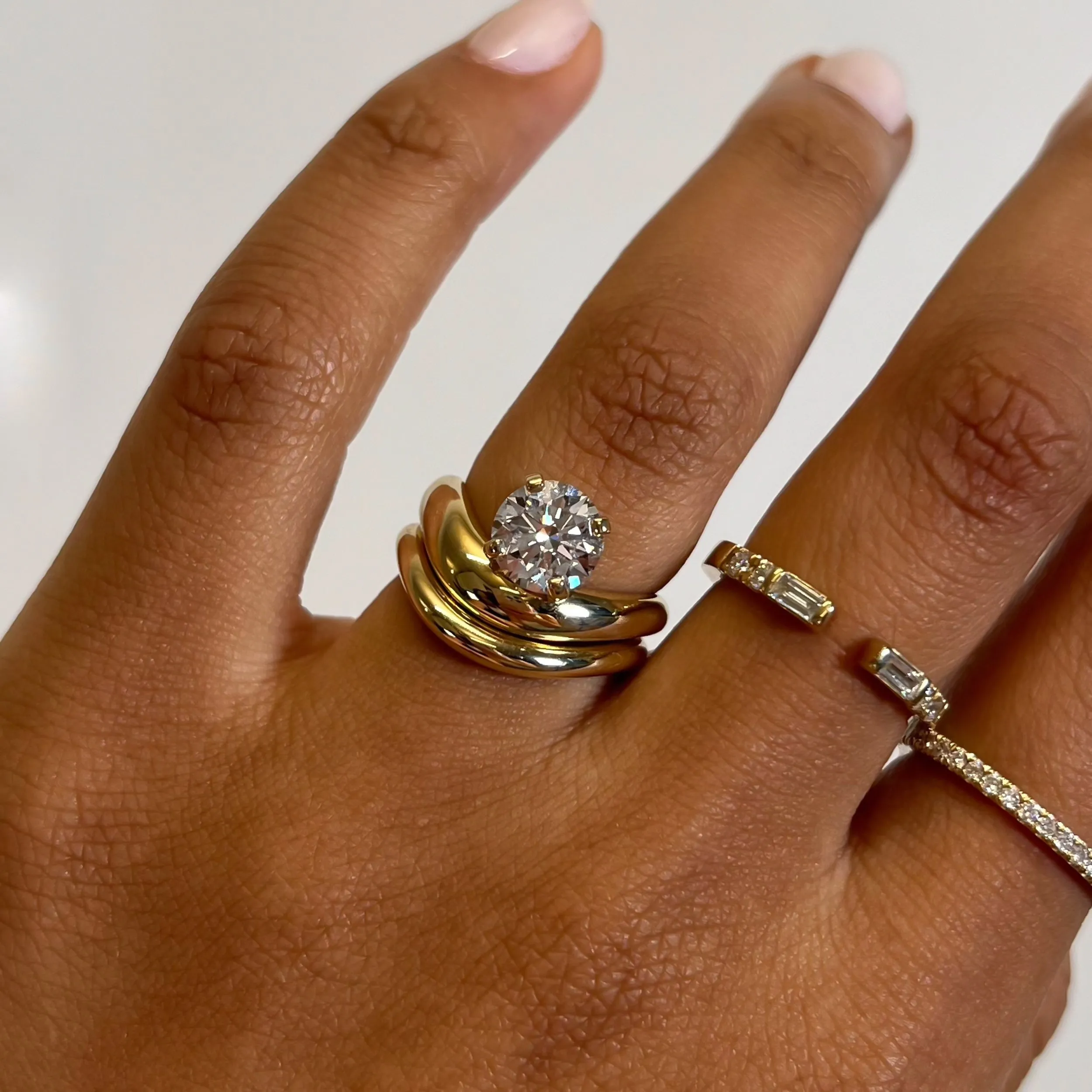 IN STOCK Cloud Round Ring - Size 6
