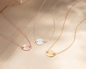Initial Choker Necklace