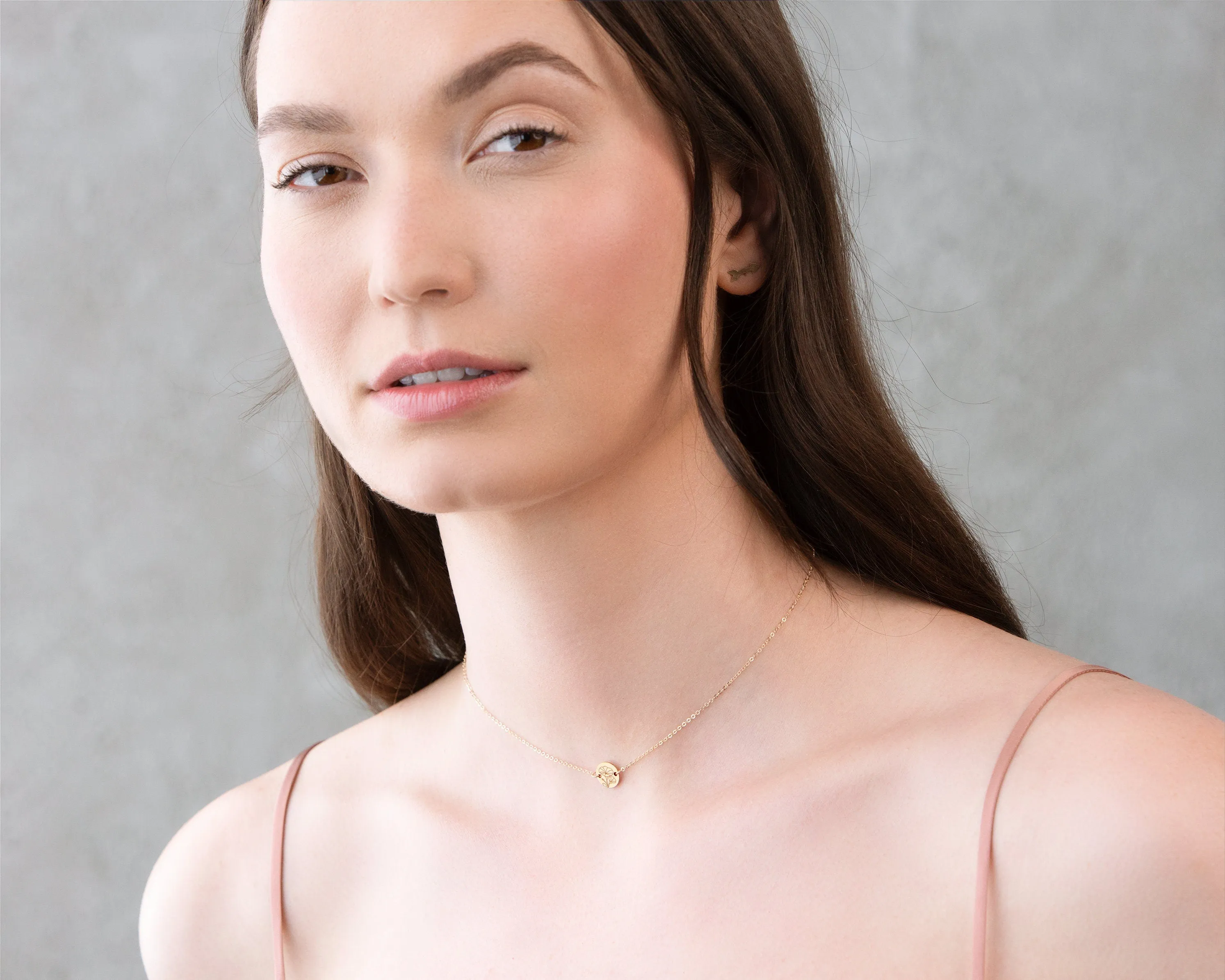 Initial Choker Necklace
