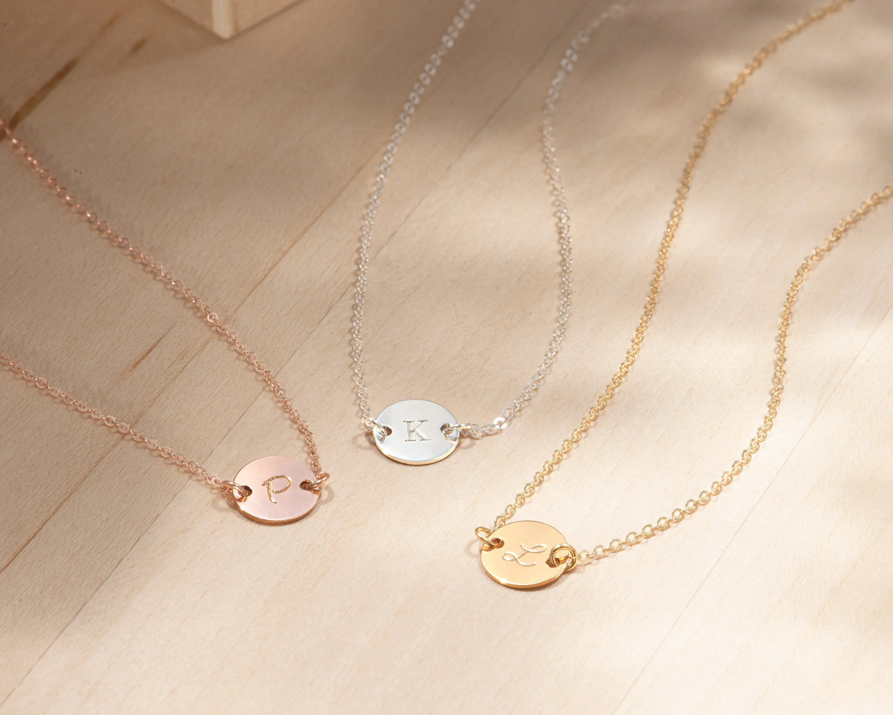 Initial Choker Necklace