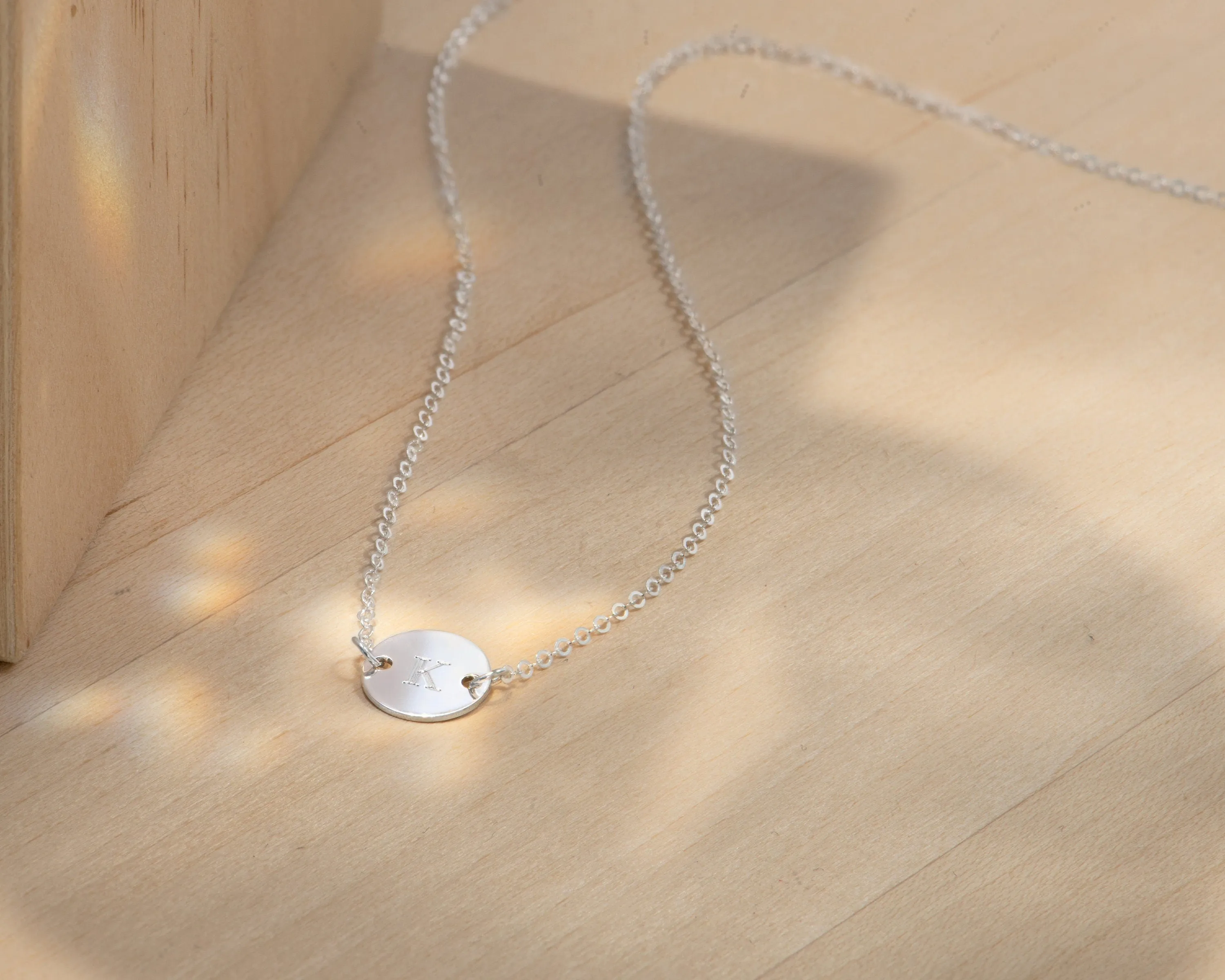 Initial Choker Necklace