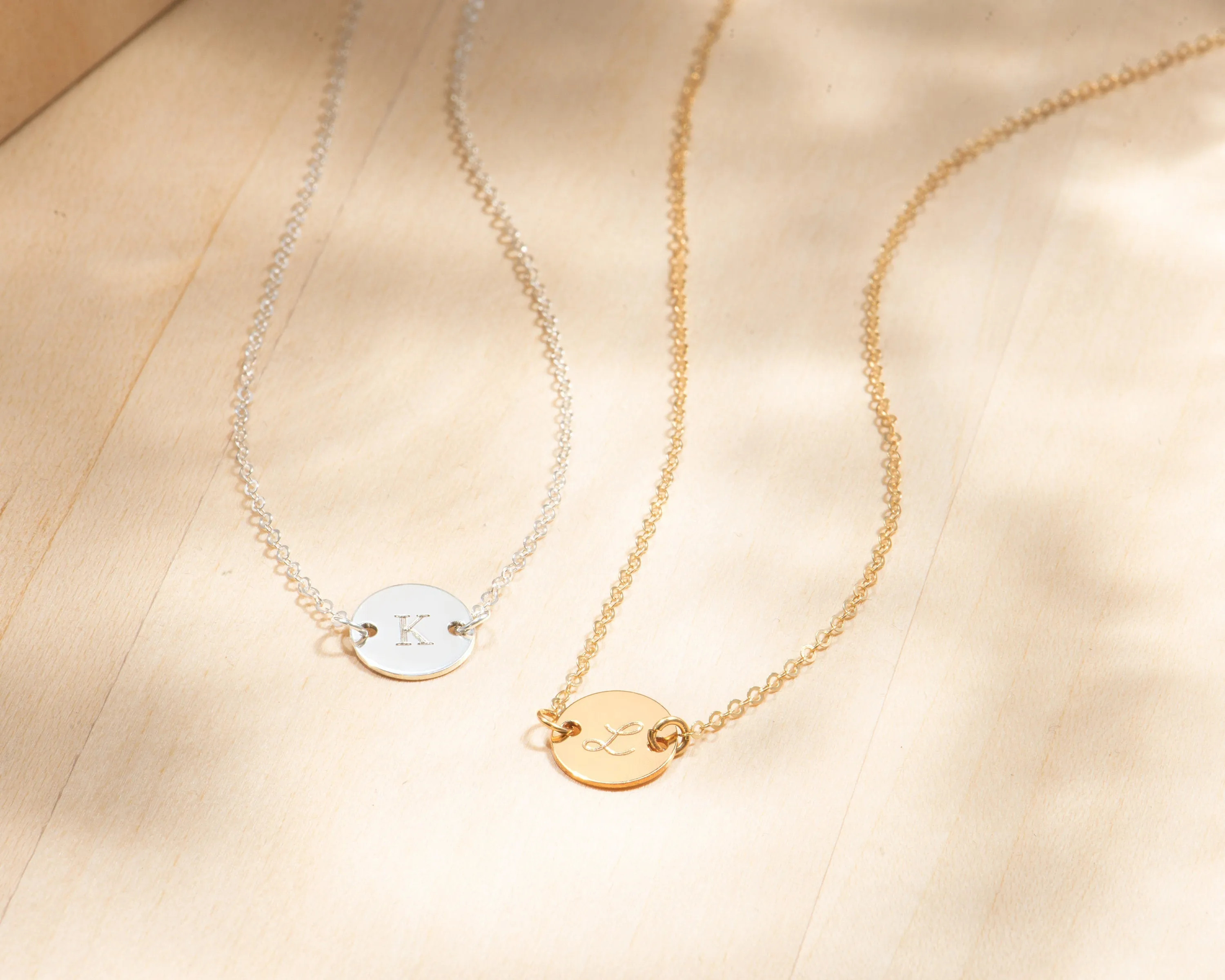 Initial Choker Necklace