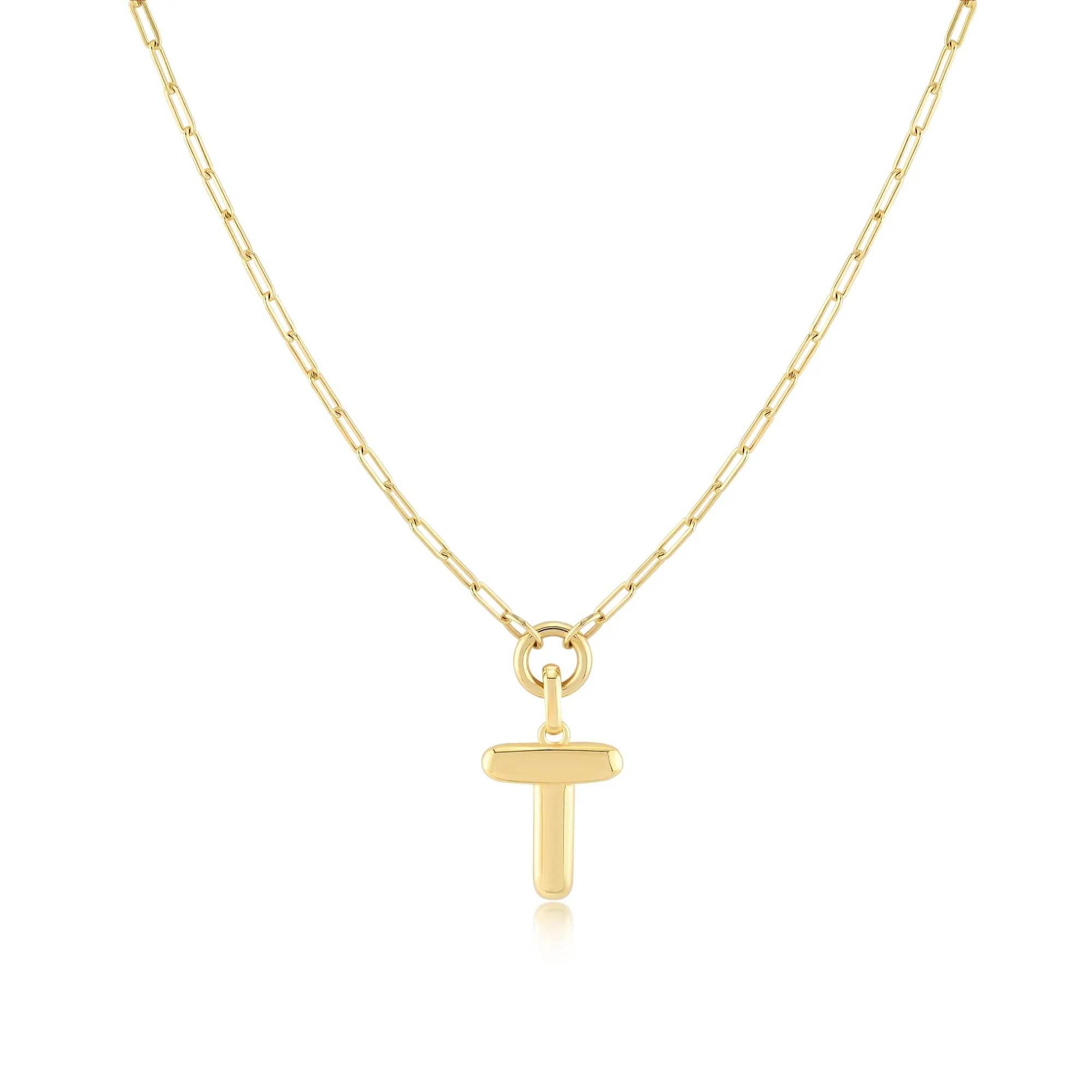 Initial Pendant Necklace
