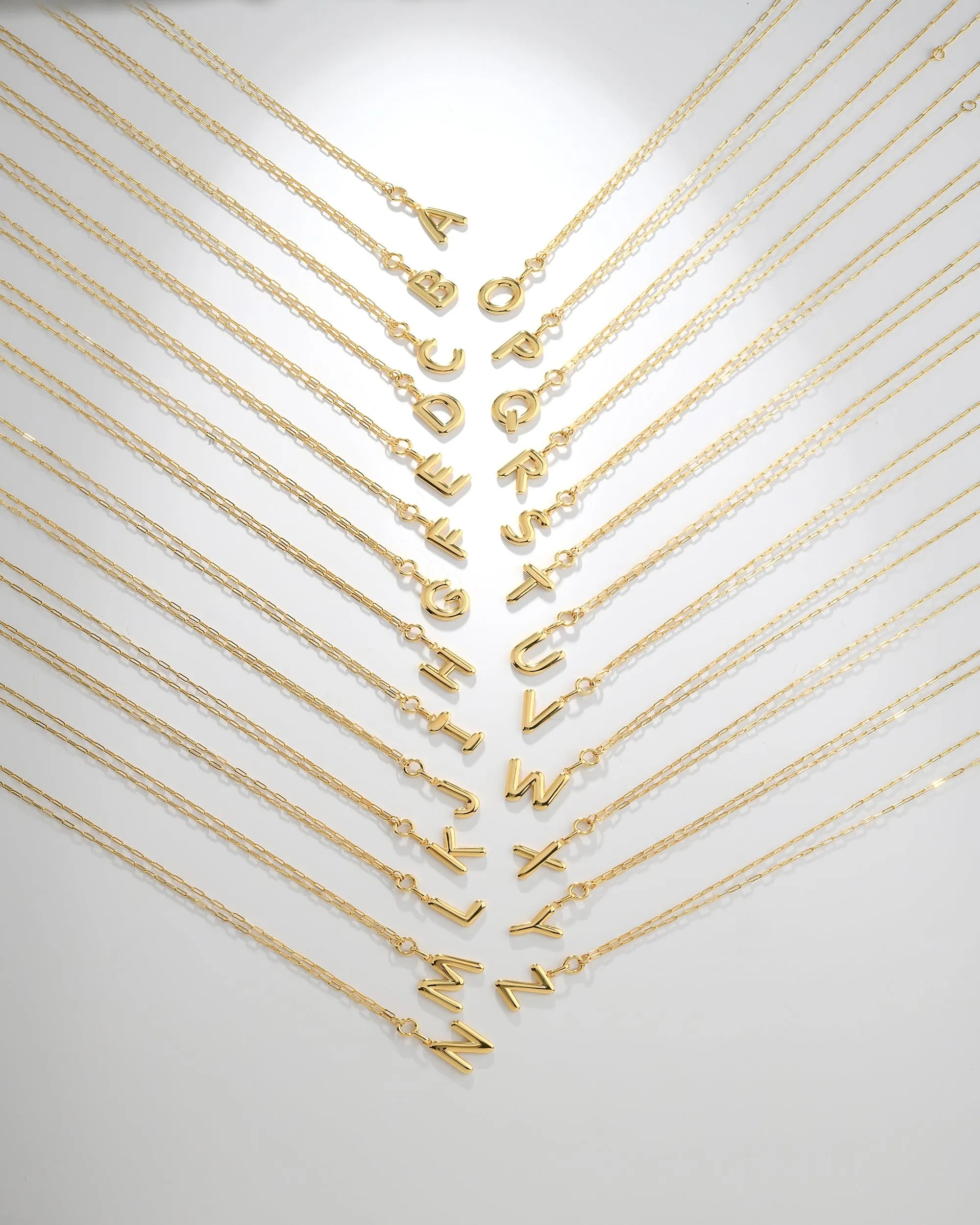 Initial Pendant Necklace