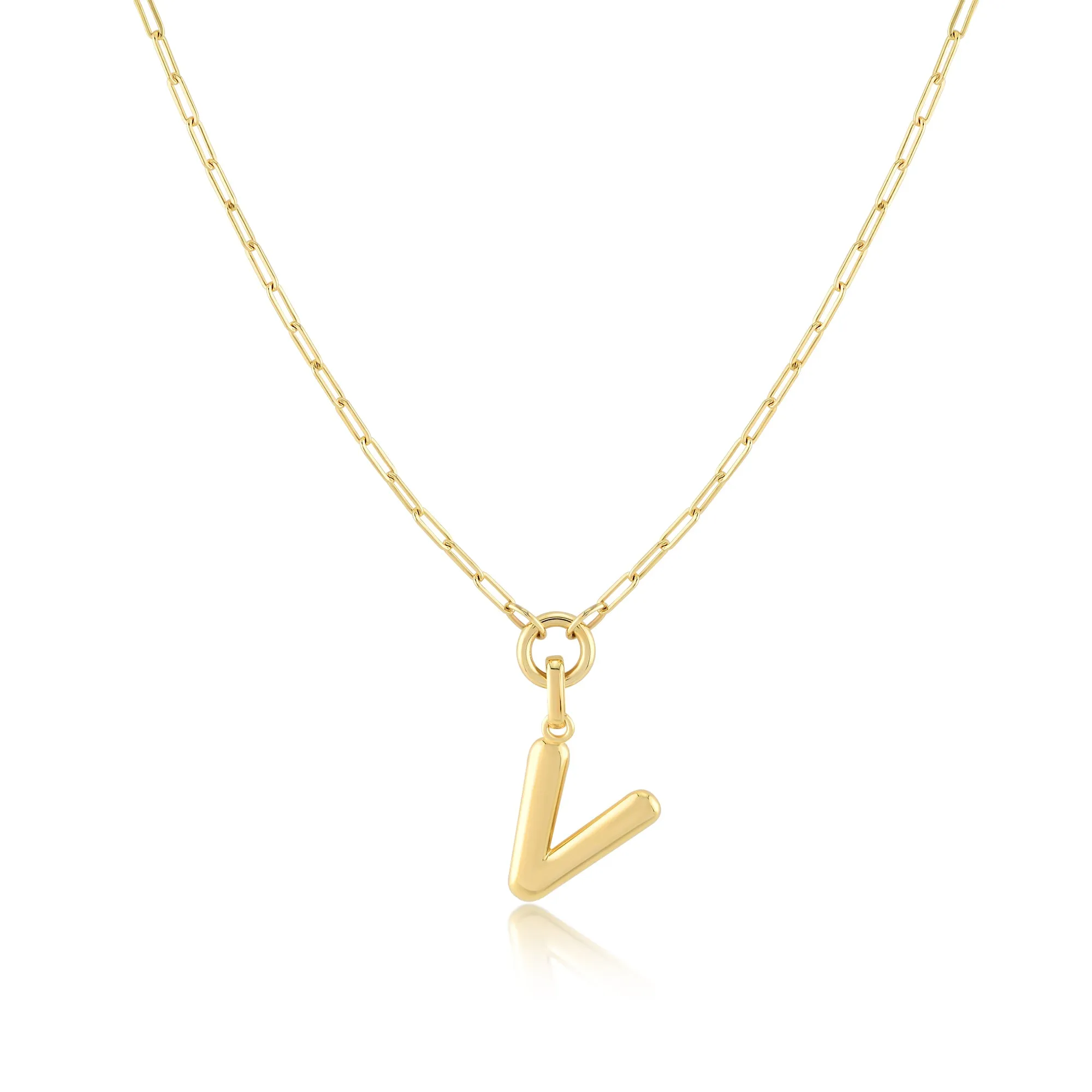 Initial Pendant Necklace
