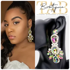 Iridescent Blossom Earrings