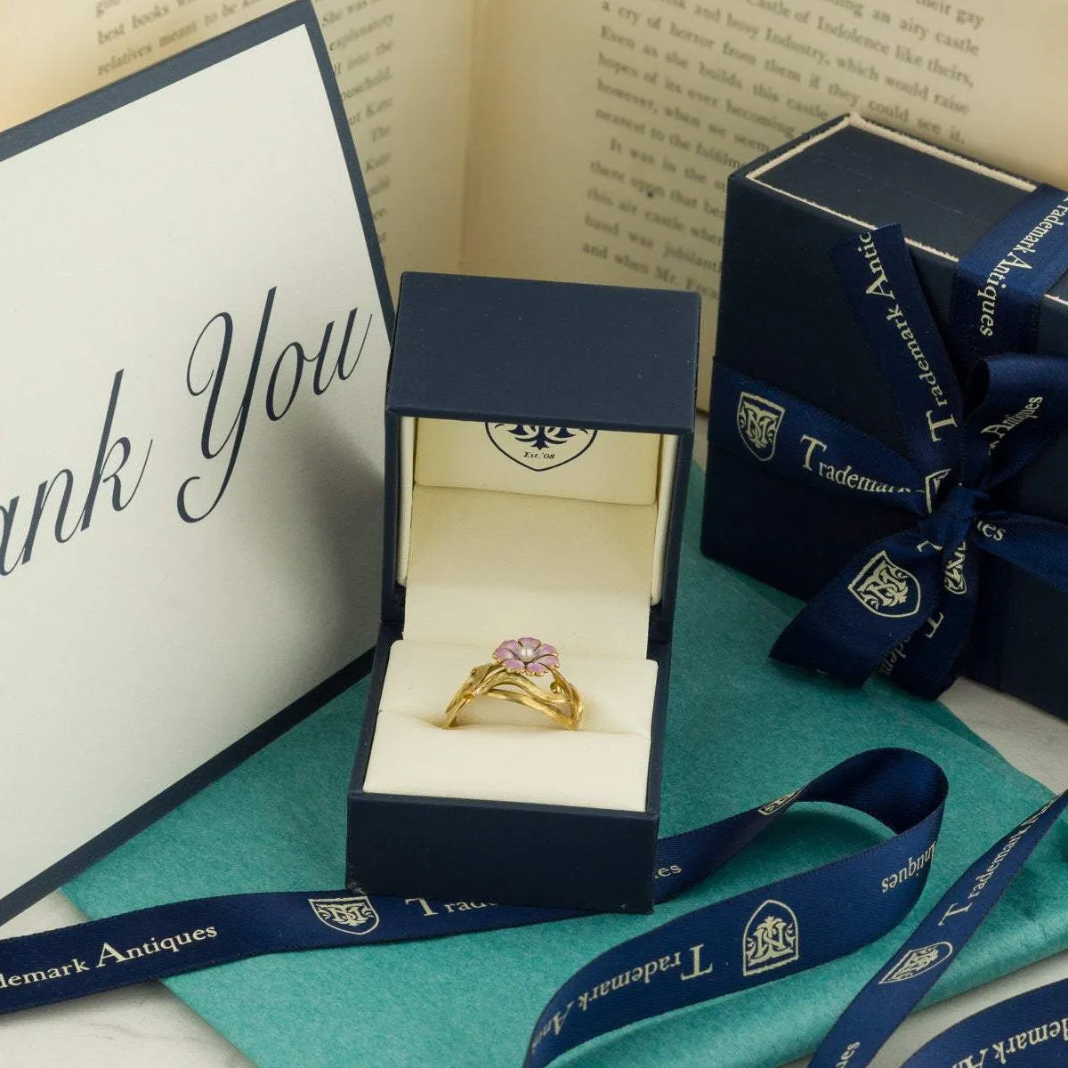 Iris Ring | 14k Gold Iris Ring