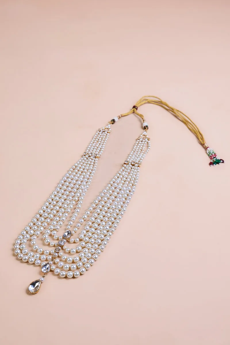 Ivory Six Layered Mala
