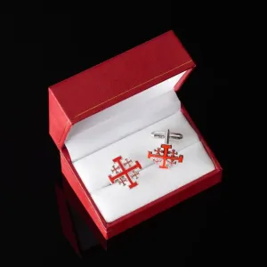Jerusalem Cross Cuff links