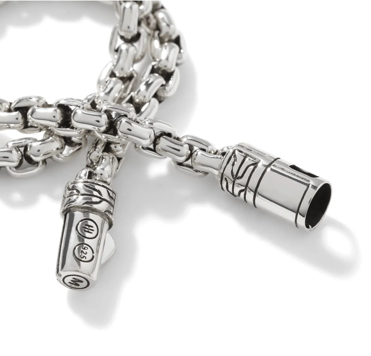 John Hardy Sterling Silver 4mm Box Chain Bracelet