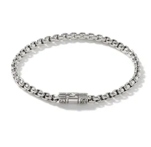 John Hardy Sterling Silver 4mm Box Chain Bracelet