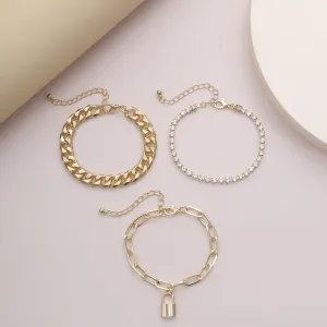 Just Lil Things  Artifical  Gold Bracelet  jltb0177