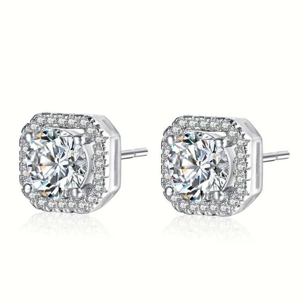 Katlyn Crystal Stud Earrings