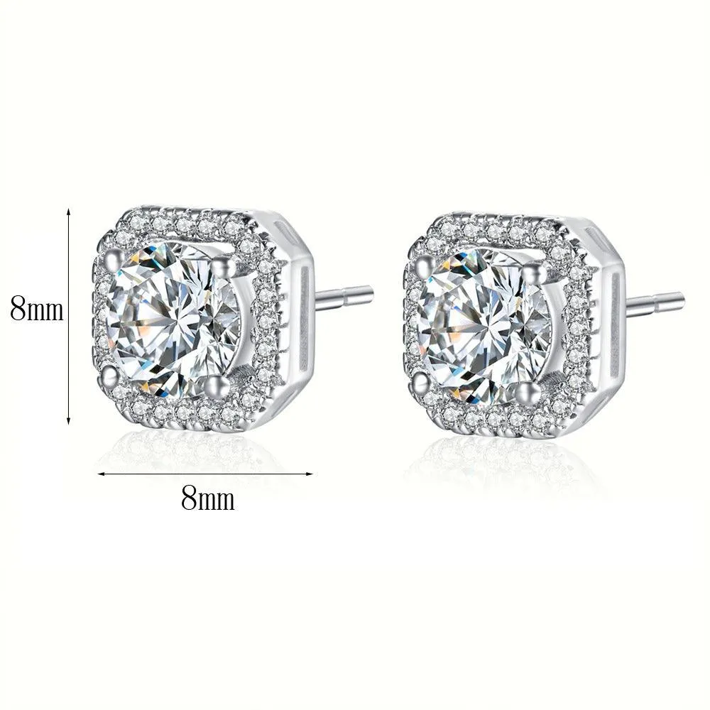 Katlyn Crystal Stud Earrings
