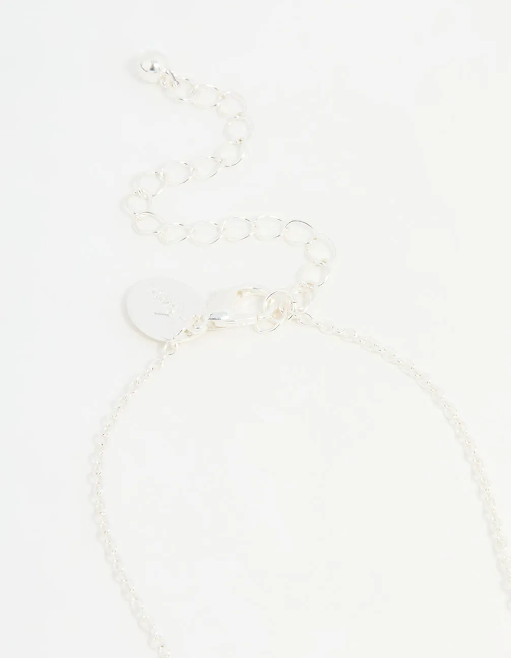 Kids Silver Pastel Yin-Yang BFF Pendant Necklace Set