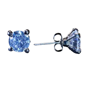 Kissed by Glitter Crystal Stud 10mm – Pierced