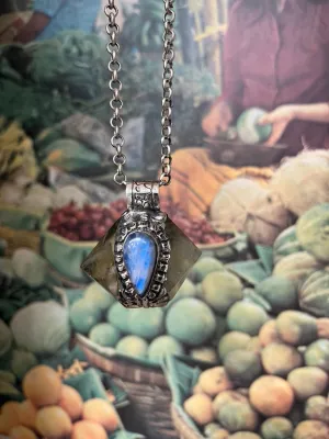 Ko Tao Citrine Necklace with Moonstone