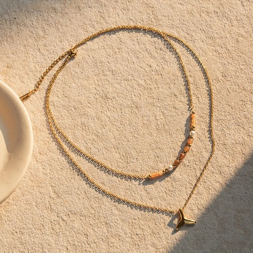 Layered Natures Whale Lux Necklaces