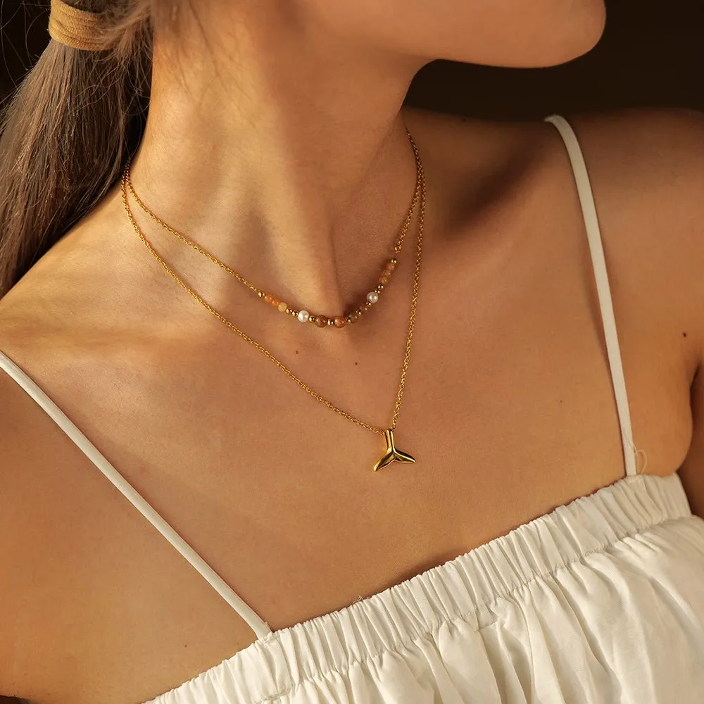 Layered Natures Whale Lux Necklaces